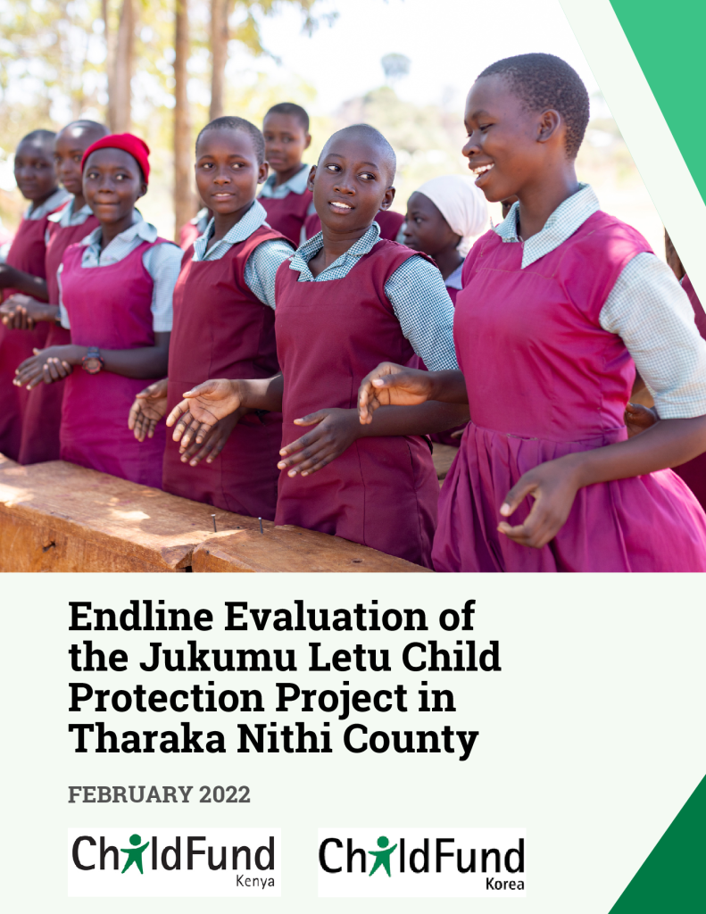 Endline Evaluation of the Jukumu Letu Child Protection Project in Tharaka Nithi County