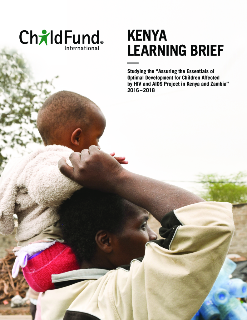 Studying the “Assuring the Essentials of Optimal Development for Children Affected by HIV and AIDS