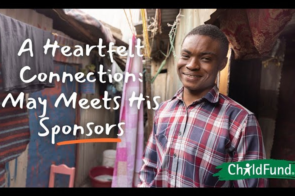 A heartfelt connection: May meets his sponsors
